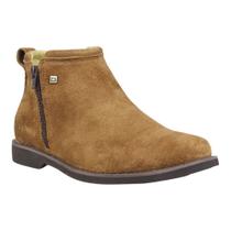 Botina Masculina Bico Redondo Marrom Zebu 39424