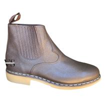 Botina Masculina Bota Couro Confortável P/ Trabalho Dia Dia Botina Masculina Bota Couro Confortável P/ Trabalho Dia Dia