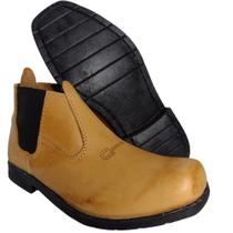 Botina Masculina Bota Couro Legitimo Trabalho e Passeio Botina Masculina Bota Couro Legitimo Trabalho e Passeio