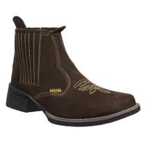 Botina Masculina Bretão Marrom 35298 Botina Masculina Bretão Marrom 35298