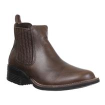 Botina Masculina Bretão Marrom 35299 Botina Masculina Bretão Marrom 35299