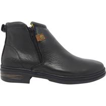 Botina Masculina Casual Social Dia a Dia Passeio Trabalho Em Couro Zebu 95020 Botina Masculina Casual Social Dia a Dia Passeio Trabalho Em Couro Zebu 95020