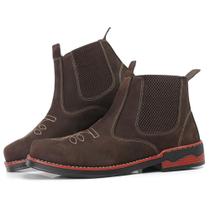 Botina masculina country rodeio estilo texana em couro Botina masculina country rodeio estilo texana em couro