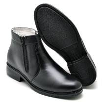 Botina Masculina couro ziper exclusiva confortavel qualidade sola costurada cavalgada Botina Masculina couro ziper exclusiva confortavel qualidade sola costurada cavalgada