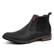 Botina Masculina De material sintético Versatil Conforto Botina Masculina De material sintético Versatil Conforto