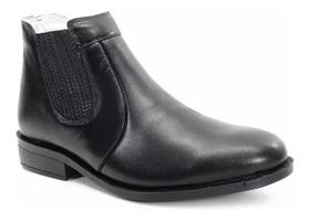 Botina masculina social oliveira ref 500