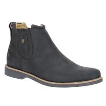 Botina Masculina Zebu Preta Original Cano Curto 23216 Botina Masculina Zebu Preta Original Cano Curto 23216