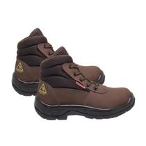 Botina Microfibra Adventure Marrom Com Solado Poliuretano E Cadarço 41 Kadesh Botina Microfibra Adventure Marrom Com Solado Poliuretano E Cadarço 41 Kadesh