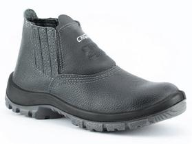 Botina Mono com Bico de PVC Elastico Preta CA 31701 - CRIVAL