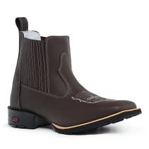Botina Nelore Boots Bico Quadrado - Conforto E Estilo