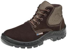 Botina nobuck c/ cad. marrom 50b26-cb-bp Botina nobuck c/ cad. marrom 50b26-cb-bp