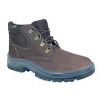 Botina Nobuck De Segurança Com Cadarço Bi Densidade Nº41