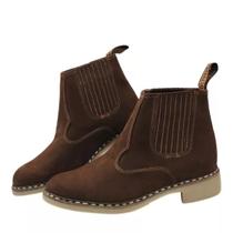 Botina oliveira ref 04 vira francesa