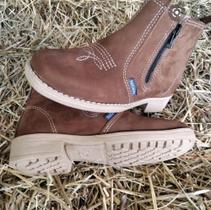 Botina Pantanal infantil c/ziper 25