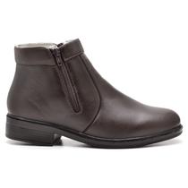 Botina Ranster Couro Confort 1500-CAFE