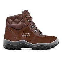 Botina Safetline Miura Bota De Segurança Nobuck Café com CA Proprio Para Trabalho e Bem Confortavel Botina Safetline Miura Bota De Segurança Nobuck Café com CA Proprio Para Trabalho e Bem Confortavel