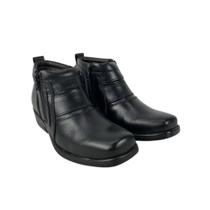 Botina Sapato Masculina Zebu Preto - REF: 60085 Lt01 Botina Sapato Masculina Zebu Preto - REF: 60085 Lt01