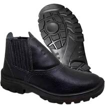 Botina Segurança Elástica Mono Bico PVC 002 Crival EPI Proteção Obra CA 31701