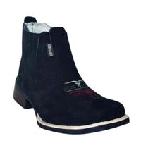 Botina Texana Feminina Cores Diversas Nobuck Latego