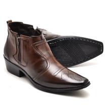 Botina Texas de Couro - Cowboy - Ref 620