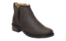 Botina Zebu Anatomica Feminina Graxo com Zíper 87020 Botina Zebu Anatomica Feminina Graxo com Zíper 87020