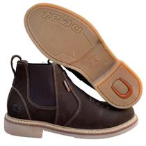 Botina Zebu Masculina Em Couro Legítimo Ipê 52130 Original Botina Zebu Masculina Em Couro Legítimo Ipê 52130 Original