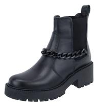 Botinha Bota Coturno Feminino Casual Inverno Cano Médio