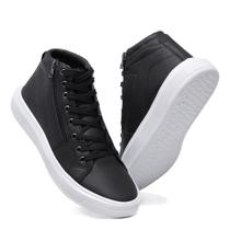 Botinha Casual Masculina Bota Casual Estilosa Solado Super Macio e Antiderrapante Botinha Casual Masculina Bota Casual Estilosa Solado Super Macio e Antiderrapante