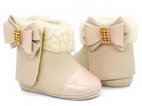 Botinha de pelo maninhos baby