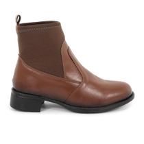 Botinha Feminina Cano Baixo Neoprene