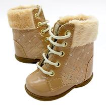 Botinha Heloisa Sapatinho De Pelinho Nude Infantil Menina Botinha Heloisa Sapatinho De Pelinho Nude Infantil Menina