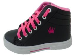 Botinha infantil masculino feminino escola passeio rosa preto marrom branco 24 ao 33 Botinha infantil masculino feminino escola passeio rosa preto marrom branco 24 ao 33