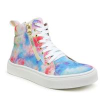Botinha Sneaker para Academia Feminina Cano Longo e Ziper GUGI BW