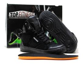 Botinha Sneakers Cano Alto Tenis Treinos Fitness Basquete Exclusiva - Top Fitness