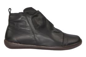 Botinha Tênis Feminina em Couro Preto - Cód 1192460 Botinha Tênis Feminina em Couro Preto - Cód 1192460