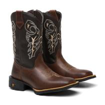 Botinha Texana Infantil Com Zíper Del-M