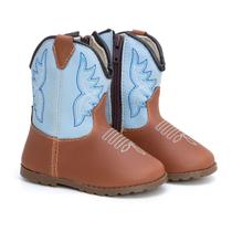 Botinha Texana Infantil Sapatinho Bebê Country Macio Confortável Antiderrapante Botinha Texana Infantil Sapatinho Bebê Country Macio Confortável Antiderrapante