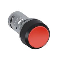 Boto Comando Liso 1NF CP1-10R-01 Vermelho, ABB