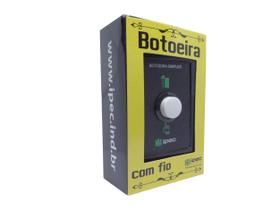 Botoeira Acionador Simples Com Fio 1 Botão Classic Ipec