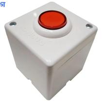 Botoeira Botão Comando Branca Stilus Na Alarme E Fechadura