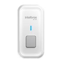 Botoeira botão sem fio branca bt 100 433 mhz intelbras