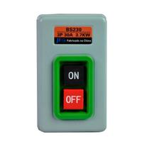 Botoeira chave sobrepor 30a on/off jng