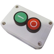 Botoeira Liga e Desliga 2 Botões para Comando com Caixa Sobrepor B213