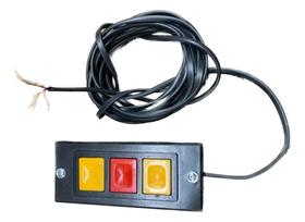 Botoeira Motor AC De Porta De Aço Automática 3 Botões Com 4mts de Fio