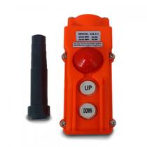 Botoeira Pendente Completa 2 Botões + 1 Emergência 5663 COB61H Sibratec Botoeira Pendente Completa 2 Botões + 1 Emergência 5663 COB61H Sibratec