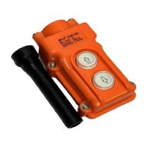 Botoeira pendente plast. - cob-1361 - (amarela) - (2 botões de comando) - 1 velocidade