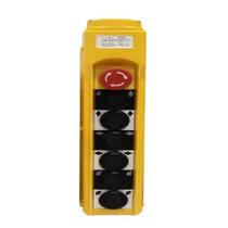 Botoeira pendente plast. - xcd-63c - (amarela) - (6 botões de comando+stop) -1 velocidade Botoeira pendente plast. - xcd-63c - (amarela) - (6 botões de comando+stop) -1 velocidade