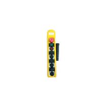 Botoeira pendente plast. - xcd-64c - (amarela) - (6 botões de comando+liga/desliga+stop) - 1 vel. Botoeira pendente plast. - xcd-64c - (amarela) - (6 botões de comando+liga/desliga+stop) - 1 vel.