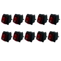 Botões 10 Interruptores Liga/desliga Modelo:kcd4-s1 20a 250v Botões 10 Interruptores Liga/desliga Modelo:kcd4-s1 20a 250v