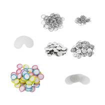Botões Coloridos De 25mm, 32mm E 37mm, 50 Peças Para DIY, Partes Para Fazer Chaveiros